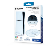 Nacon PS5 SLIM Podstawka na konsolę RGB z USB - pionowa - 1320521 - zdjęcie 4